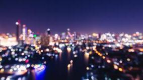 Blurred image of city